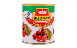 Golden Crown Premium Red Cherry   Tin  810 grams